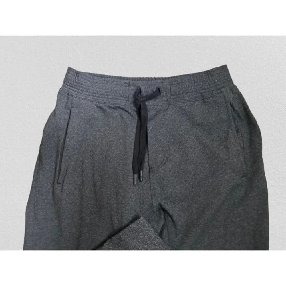Lululemon Anti-Gravity Sweat Pant Heathered Gray Joggers Adjustable Waist Size S